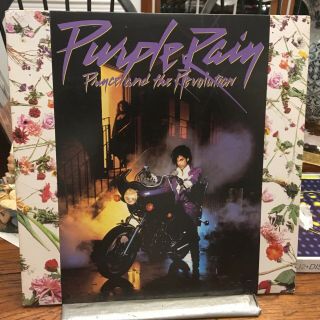 Prince & The Revolution Lp Purple Rain Press 1984 Nm/ex W/poster