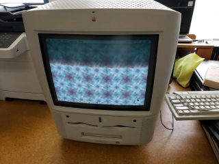 Vintage " Molar " Apple M4787 Power Macintosh G3 233mhz 96mb Ram Macos 8.  1 Aio