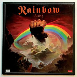 Vtg Blackmores Rainbow Rising Album Record Dio Lp Vinyl Is Near
