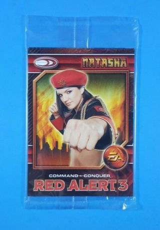 Command & Conquer Red Alert 3 2 - Pack Promo Trading Cards Gina Carano 2008