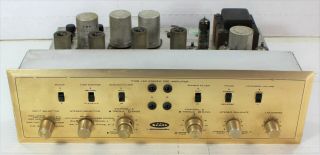 Vintage H.  H.  Scott Type 130 Tube Preamp Pre - Amplifier