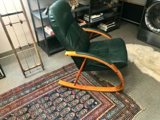 Vintage Danish Rocking Lounge Chair by Jørgen Kastholm for Unico 5