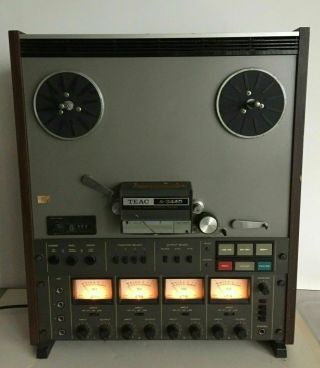 Vintage Teac A - 3440 4 Channel Reel To Reel Tape Deck Great