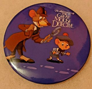 The Adventures Of The Great Mouse Detective Pin/button