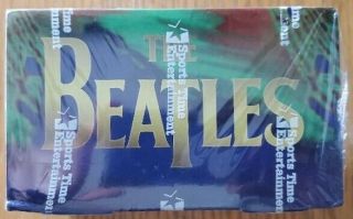THE BEATLES SPORTS TIME ENT TRADING CARDS BOX OF 36 PACKS 1996 2