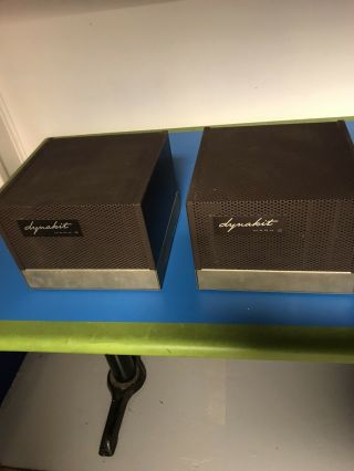 Pair Vintage Dynakit Dynaco Mark Iii Monoblock Tube Amplifiers
