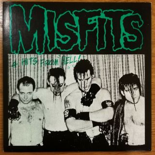 Misfits 4 Hits From Hell 7 Inch Live 9:30 Club Late 1980s Release Minty