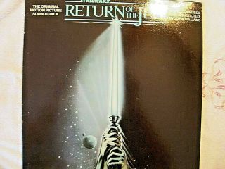 1983 Star Wars / Return Of The Jedi Lp Rso 422 - 811 767 - 1 Y - 1 Ships & Fast