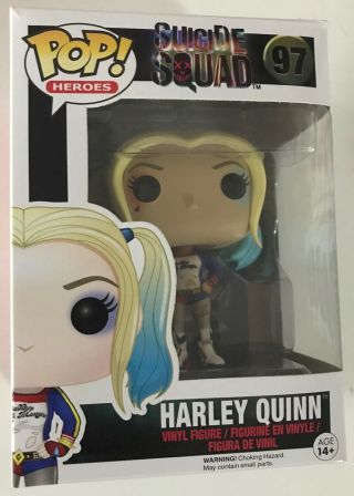 Funko Pop Harley Quinn (margot Robbie) Suicide Squad 97 Heroes