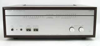 Vintage Luxman M - 120a Stereo Power Amplifier 2