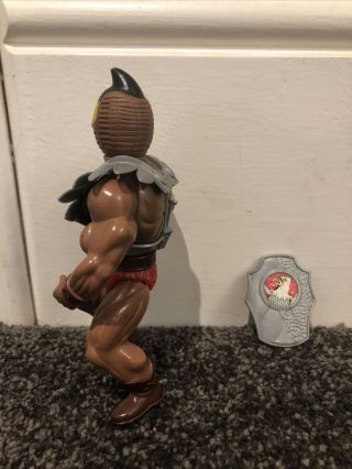 Extremely Rare Vintage Robic Galaxy Fighter / Warrior Motu Action Figure 1980s 2