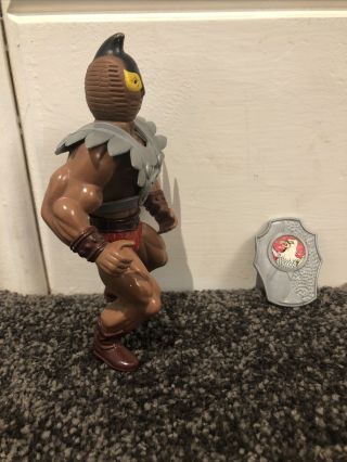 Extremely Rare Vintage Robic Galaxy Fighter / Warrior Motu Action Figure 1980s 4