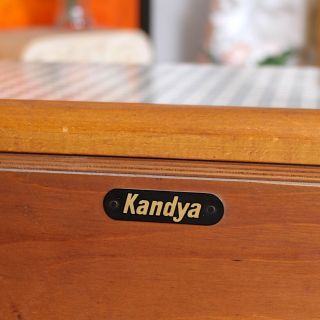 Vintage Kandya Sideboard Carl Jacobs Beech Ebonised Credenza 6