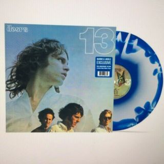 The Doors - 13 - Ltd Ed Blue & White Colored Vinyl - - Ships