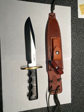 Vintage Randall Knife Model 14,  Attack With Sheath