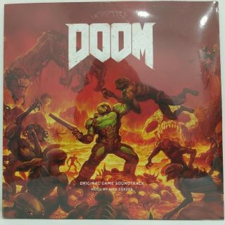 Doom Game Soundtrack Double Red Vinyl 180g Lp