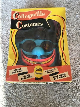1968 Beatles Yellow Submarine Blue Meanie Halloween Costume By Collegeville