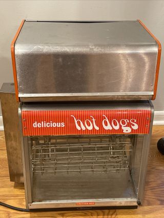 Vintage Star Rotisserie Hot Dog and Bun Warmer 4