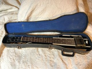 Vintage 1948 National Yorker Lap Steel Guitar W/ Case