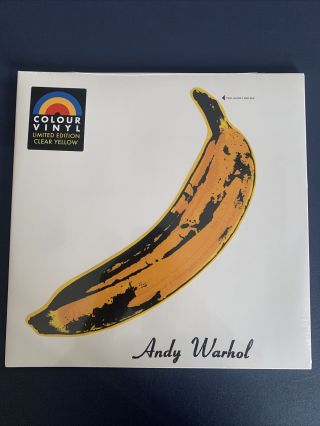 The Velvet Underground & Nico Exclusive Clear Yellow Colored Lp Vinyl