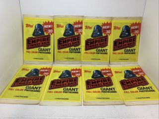 Topps Star Wars The Empire Strikes Back Giant Photo Cards