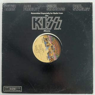 Kiss Assembled For Radio Solo Album Rare Promo Lp Vinyl Record 1978 Aucion