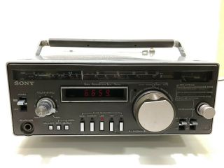 Vintage Sony Crf - 1 Shortwave Radio Worldwide