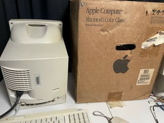 Vintage Boxed Macintosh Color Classic M1600 - RECAPPED - 10MB/250MB,  Keyboard/Mouse 4