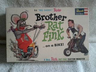 Ed Roth Model Kit " Brother Rat Fink " 1964
