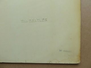 The Beatles White Album 1968 Uk Stereo Top Open 00688099