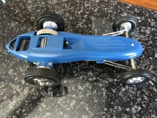 Vintage Ohlsson Rice Tether car with rear exhaust engine. 4