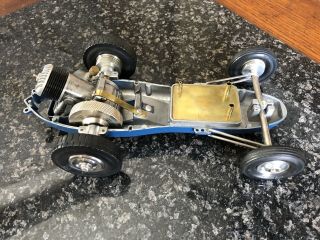 Vintage Ohlsson Rice Tether car with rear exhaust engine. 6