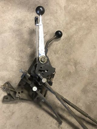 Vintage Ram Rod In Hurst Shift,  Complete,  With Nos Shifter Boot