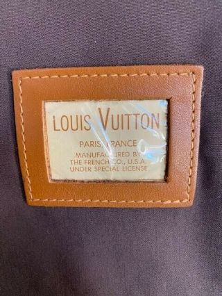 Vintage early 1980 ' s Louis Vuitton Garment Bag 4