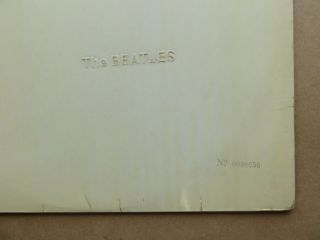 The Beatles White Album 1968 Uk Stereo Top Open 0038650