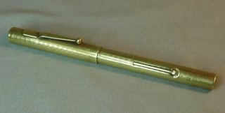 Vintage Mabie Todd Swan 14K Solid Gold Fountain Pen 5