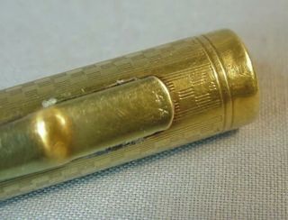 Vintage Mabie Todd Swan 14K Solid Gold Fountain Pen 6