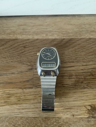 Vintage Heuer Senator GMT Vintage LCD Watch 5