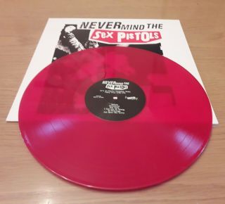 Never Mind The Sex Pistols Here Comes The Filthy Lucre LP Red Vinyl Album 3