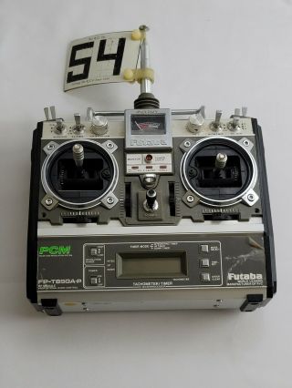 Vintage Futaba Fp - T8sga - P Pcm,  8 Channel Rc Transmitter Back To The Future Rare