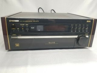 Vintage Pioneer Elite Vsx - 09tx Audio Video Stereo Receiver Amplifier Very Rare