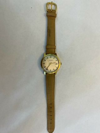 Vintage Girard Perregaux 14k Gold Automatic Watch (not Running)