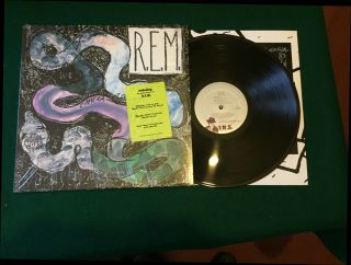 R.  E.  M.  Reckoning Us Irs 1984 Translucent Purple Lp