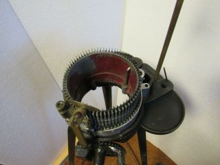 Gearhart Knitting Machine Standard Knitter Vintage Antique with Tripod Stand 5