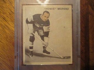 Vintage 1933 World Wide Gum Ice Kings 36 Howie Morenz (english Only) Psa 2 Good