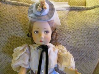 18 " Antique Lenci Felt Doll All & Nearly