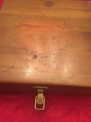 Ames Percision Hardness Tester Vintage Model 4 00258, 6