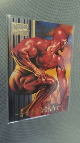 1996 Marvel Masterpieces Base 96 Daredevil Genesis Near Single Card