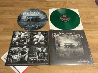 Black Stone Cherry,  Kentucky,  Vinyl Lp 2016 Green Vinyl,  Slipmat,  Unplayed Vinyl