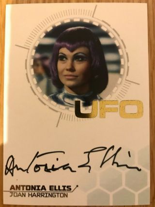 Ufo Series 3: Gold Foil Autograph Card: Antonia Ellis As Joan Harrington Ae1